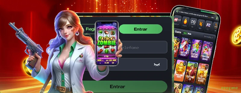 Plataforma completa da eeegame com todos os jogos